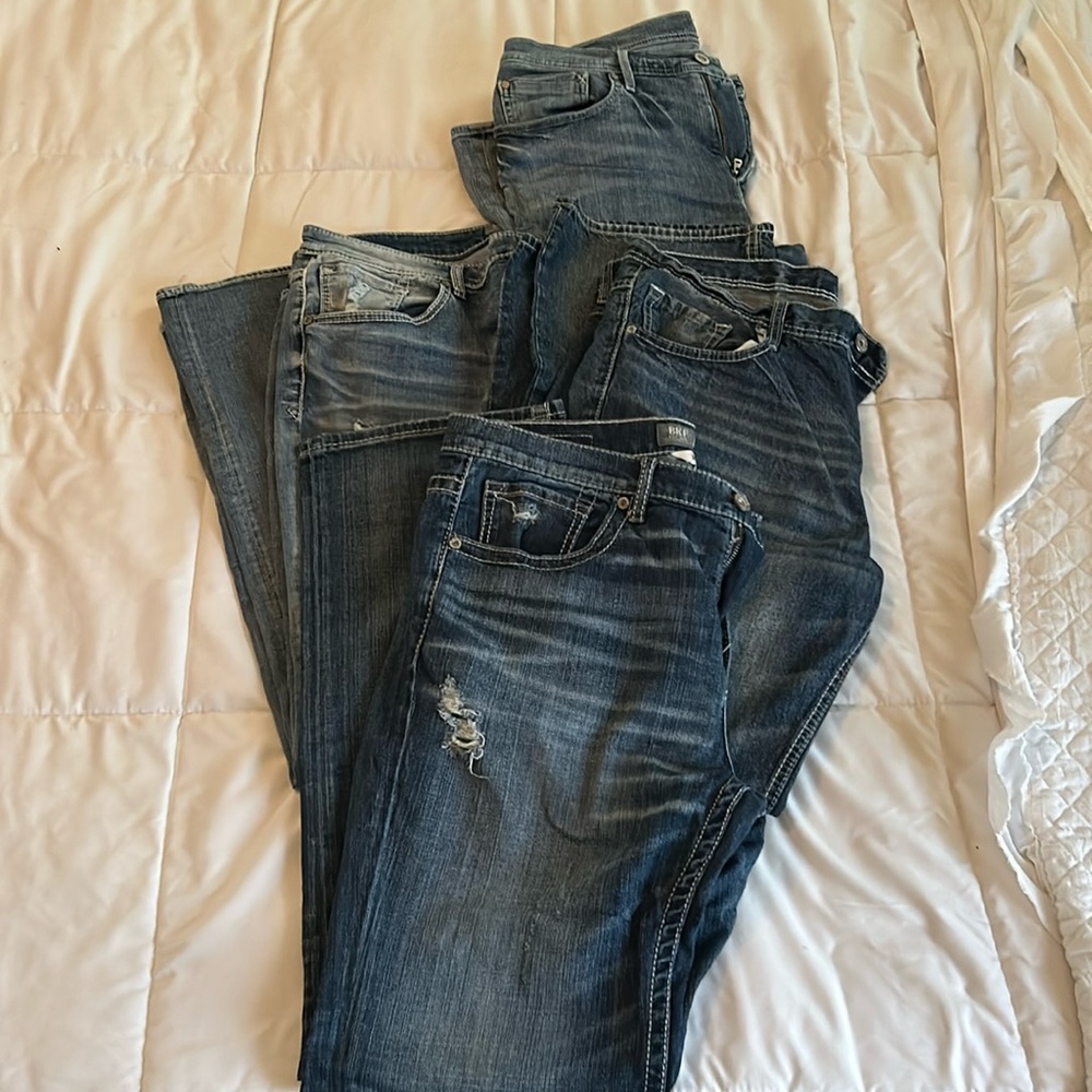 Men’s 38L Buckle Jeans lot